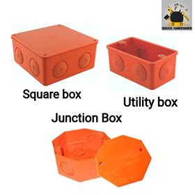 abbreviation junction box|junction box and utility difference.